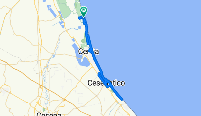 Via Alvise Cadamosto nach Via James Cook