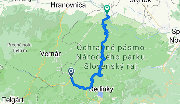Cesta 67, Dobšiná až Betlanovce, Betlanovce