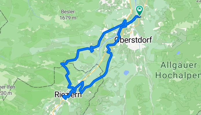 Rubi nach Riezlern und zurück