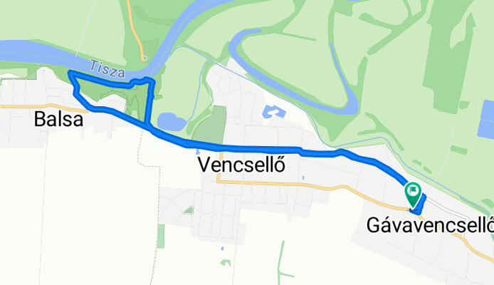 Petőfi utca, Gávavencsellő - Petőfi utca, Gávavencsellő