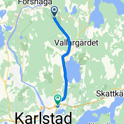Klarälvs banan, Forshaga to Klarälvs banan, Karlstad