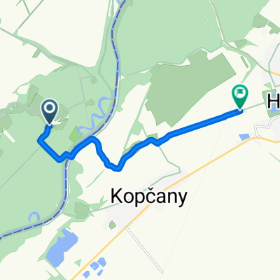 Mikulčice, Mikulčice až Bažantnica, Holíč