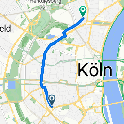 Innenstadt, Köln nach Balthasarstraße, Köln