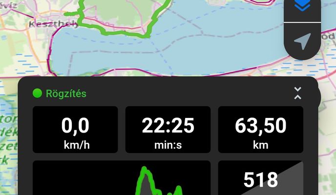 Photo 2 de l’itinéraire Bikemap « Sümegi út - Attila köz »