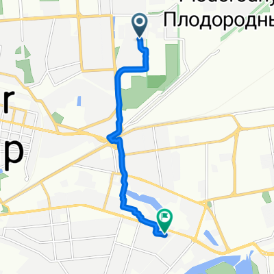 улица Героев-Разведчиков, Краснодар до Ставропольская улица, Краснодар