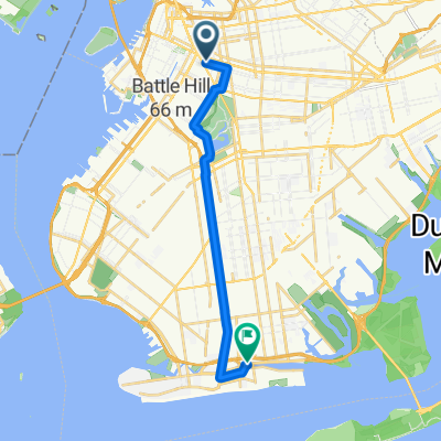 6th Ave, New York to Neptune Ave, New York