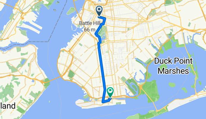 6th Ave, New York to Neptune Ave, New York