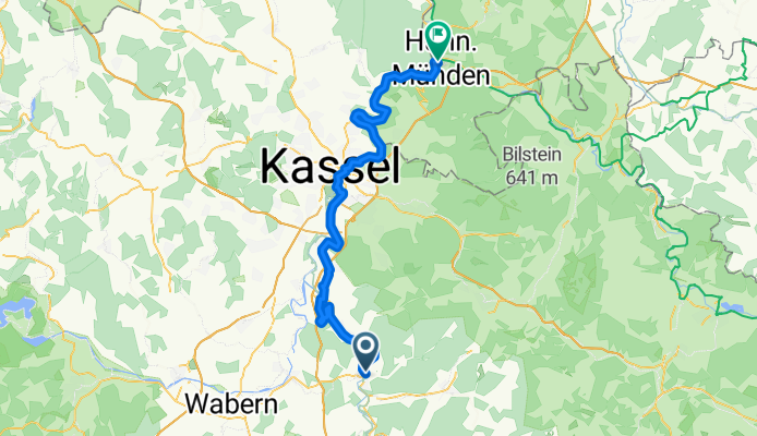 Melsungen nach Hann. Münden Rotunde
