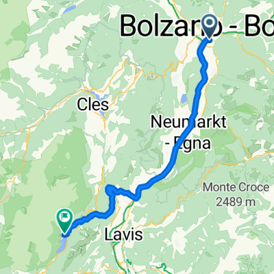 Siegesplatz nach Via Nazionale