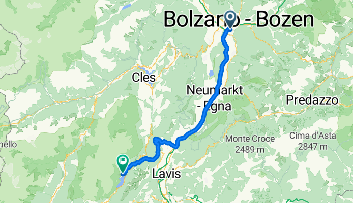 Siegesplatz nach Via Nazionale