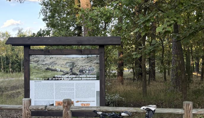 Zdjęcie 1 trasy Bikemap „Króla J Sobieskiego, Puszcza Mariańska do Króla J Sobieskiego, Puszcza Mariańska”