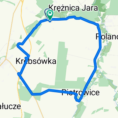 Krężnica Jara, Niedrzwica Duża do Krężnica Jara, Niedrzwica Duża