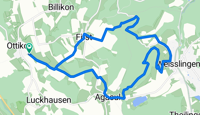 Brunnacherstrasse nach Schulhausstrasse 5A