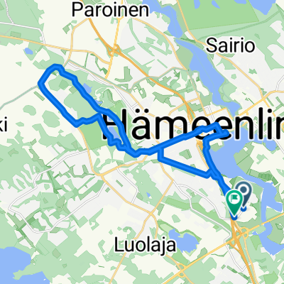 Route in Hämeenlinna