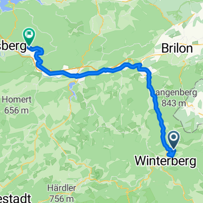 RuhrtalRadweg (komplett) - Tag 1 - Nach Pension Becker