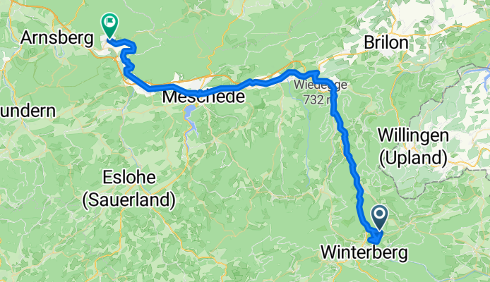 RuhrtalRadweg (komplett) - Tag 1 - Nach Pension Becker