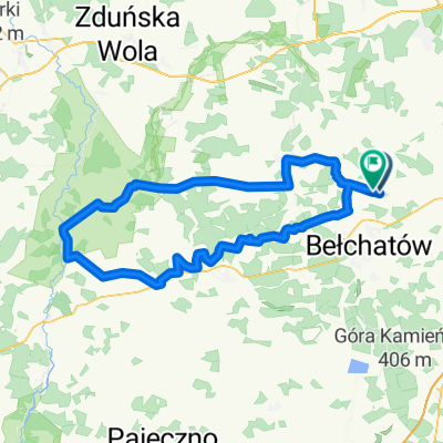 Rasy, Drużbice do Kącik, Drużbice