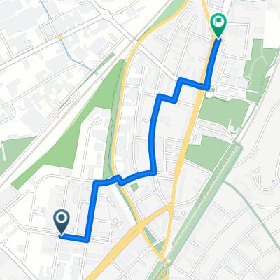 Neunlindenstraße do Kirchhofweg