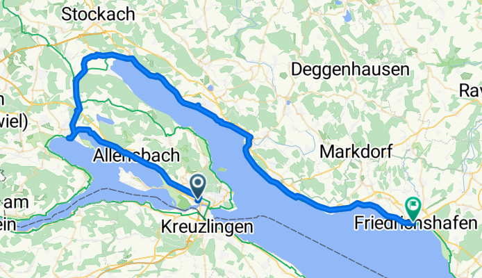 Oberlohnstraße nach Friedrichshafen