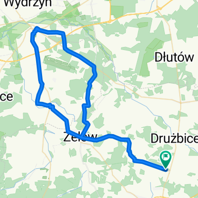 Kącik, Drużbice do Kącik, Drużbice