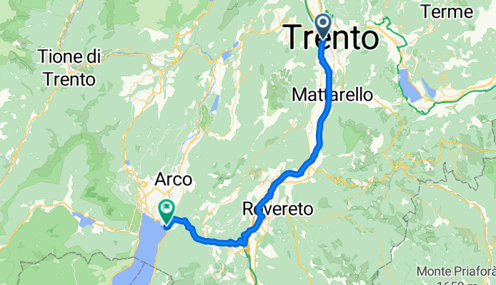 Von Trient bis Nago-Torbole