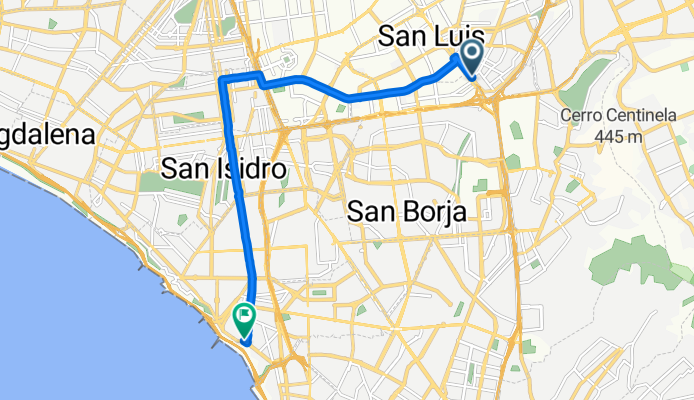 Departamento de Lima a San Isidro - Barranco Run, Lima