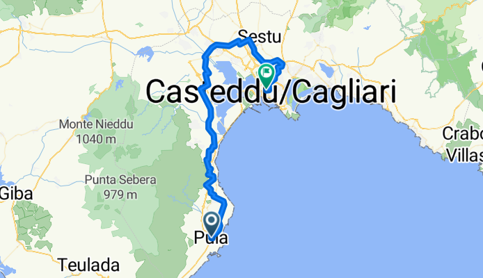 From Pula to Cagliari