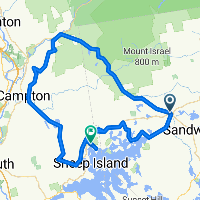 RDC to Center Sandwich to Campton and back over Mt Rd