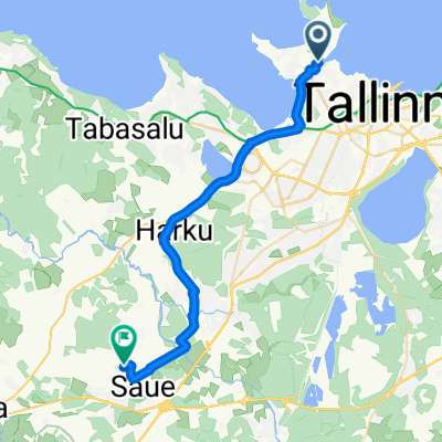 From Tallinn to Saue vald