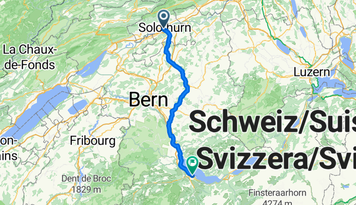 Route von Solothurn