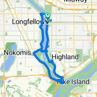 Mississippi River Boulevard to Mississippi River Boulevard