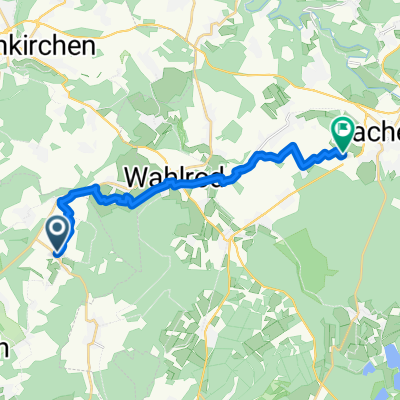 Route nach Hachenburg