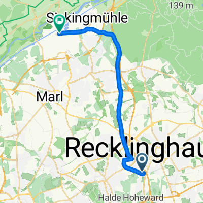 Route nach Nordstraße