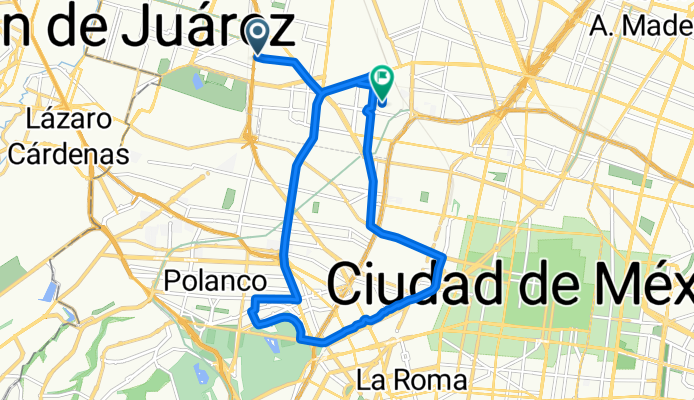 Avenida Centenario, Azcapotzalco a Calle Clavelinas, Azcapotzalco