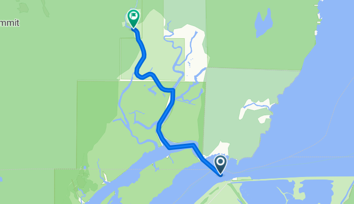 Pitt Lake to Wigeon Creek Paddle