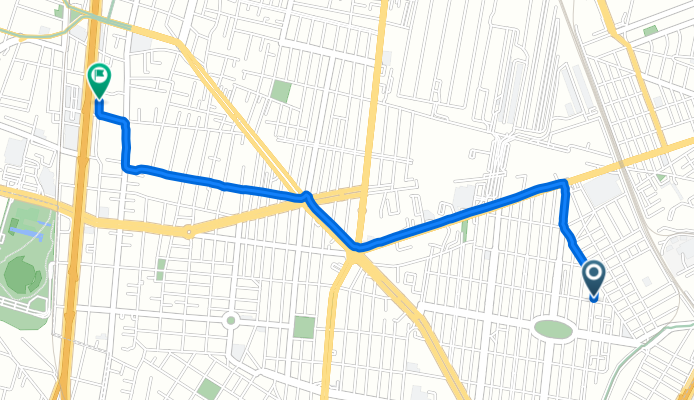 Calle Clavelinas, Azcapotzalco a Avenida Centenario, Azcapotzalco