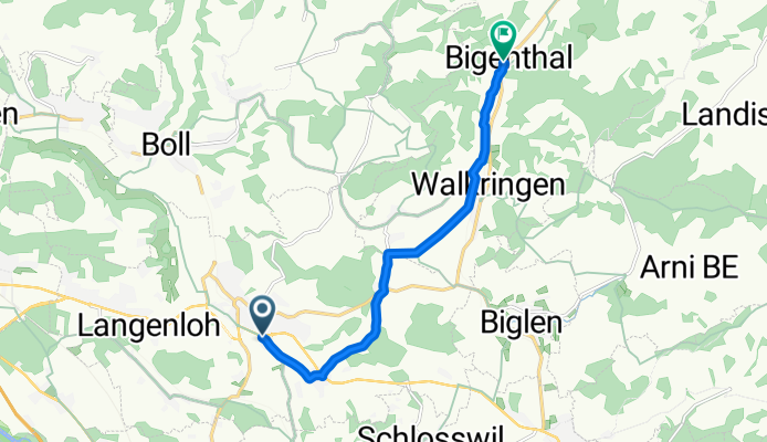 Richigenstrasse, Worb nach Küebiweg, Bigenthal
