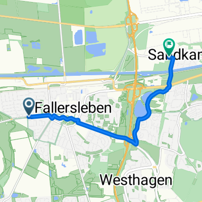 Van-Gogh-Ring, Wolfsburg nach Stellfelder Straße, Wolfsburg