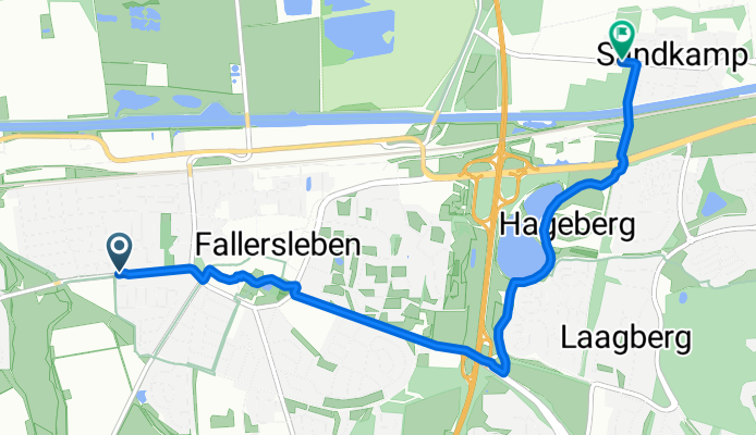 Van-Gogh-Ring, Wolfsburg nach Stellfelder Straße, Wolfsburg