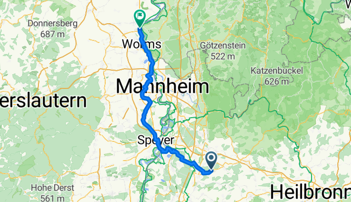 Östringen - Osthofen