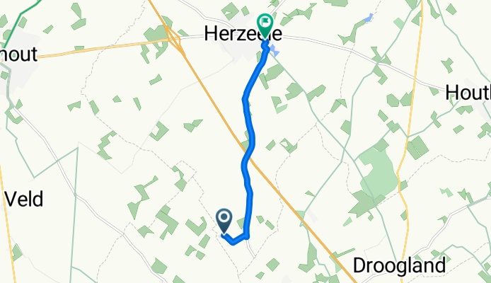 De Chemin du Pithelot à Rue d'Houtkerque