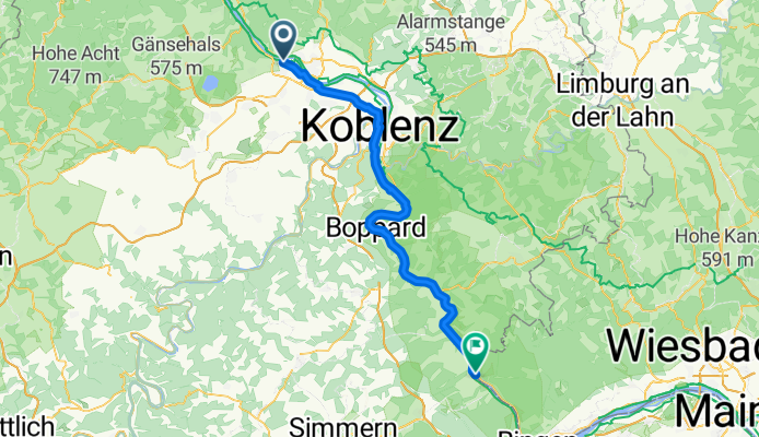 Andernach - Bacharach