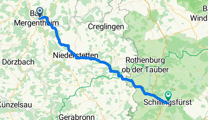 Bad Mergentheim - Schillingsfürst