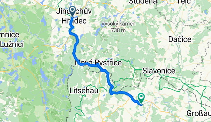 Jindřichův Hradec - Dobersberg