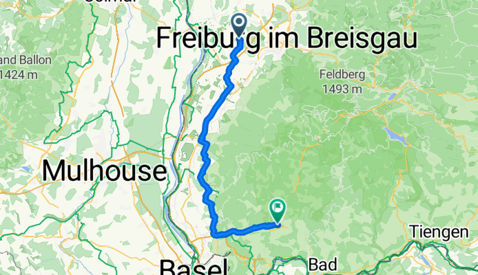 Dürleberg nach Hauptstraße