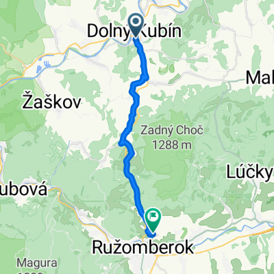 Aleja Slobody do Likavka