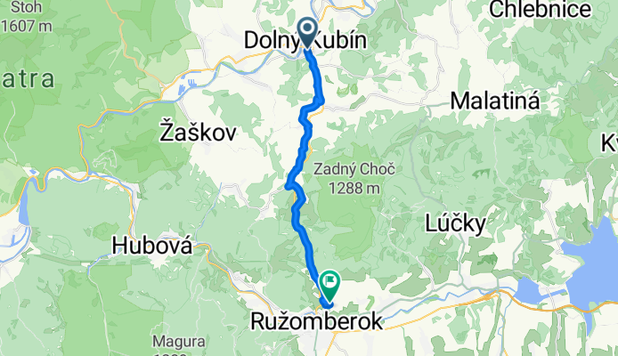 Aleja Slobody do Likavka