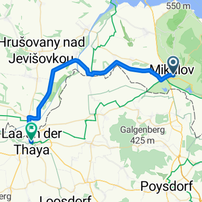 Von Nikolsburg bis Laa an der Thaya