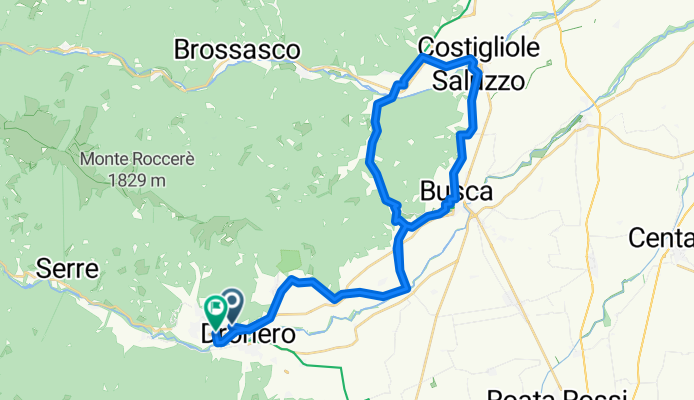 Via Roma, Dronero to Via Roburent, Dronero