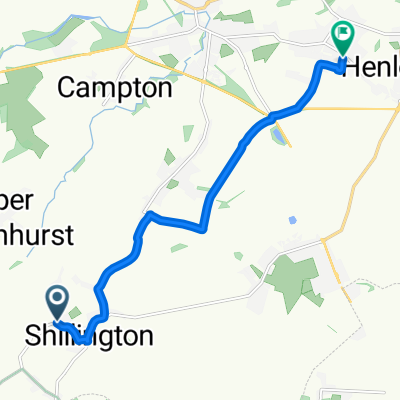 Greenfields, Hitchin to Broad Street, Shefford